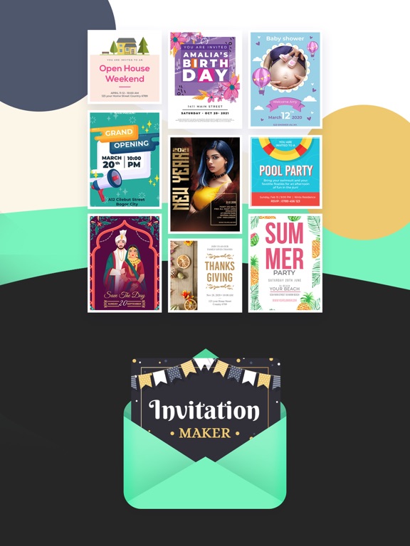 Screenshot #4 pour Invitation Maker : Card Maker