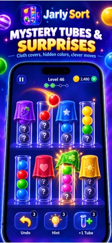 Jarly Sort: Ball Sort Puzzle Screenshot 3 of 6