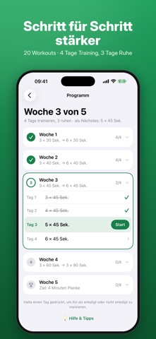 Planke – 4 Minuten Challenge screenshot 2