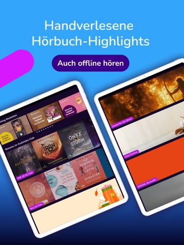 Audioteka Hörbücher App iPad screenshot 8