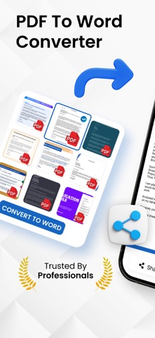PDF to Word Converter - Docx iPhone screenshot