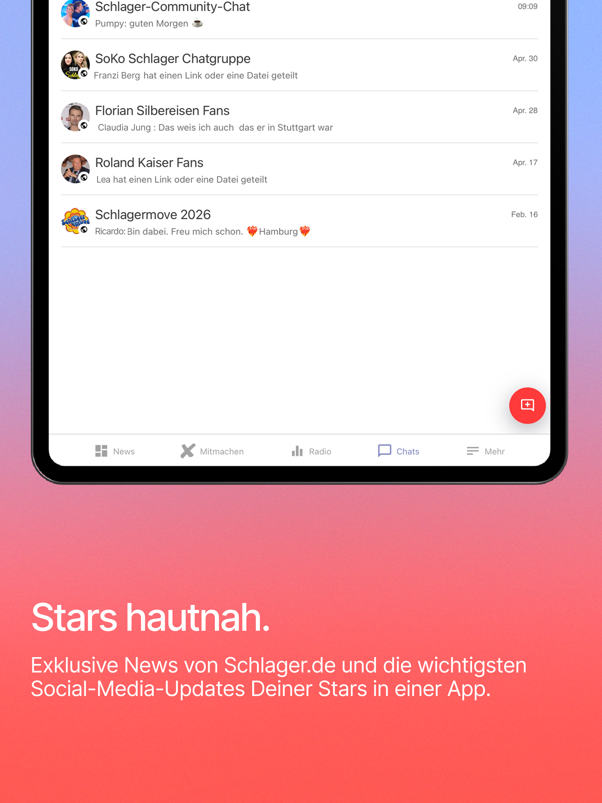 Schlager.de Stars, News, Radio screenshot 7