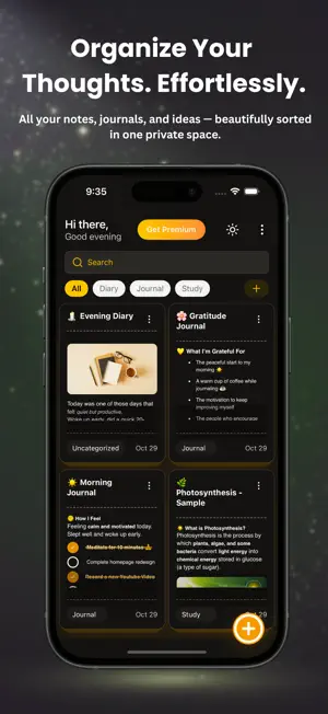 ZyNotes: Private Offline Notes screenshot 1