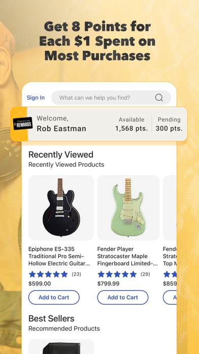 Musician's Friend Deals & Gear Screenshot