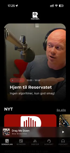 Reservatet.fm screenshot 2