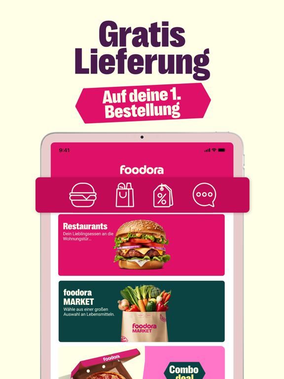 foodora AT Essen bestellenのおすすめ画像1