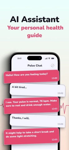 AI Pulse: Health tracker Screenshot 2 of 6