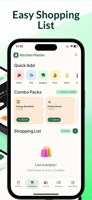 Kitchen Master: Fridge Manager screenshot 3