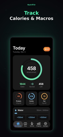 NutriFitr Screenshot 1 of 8