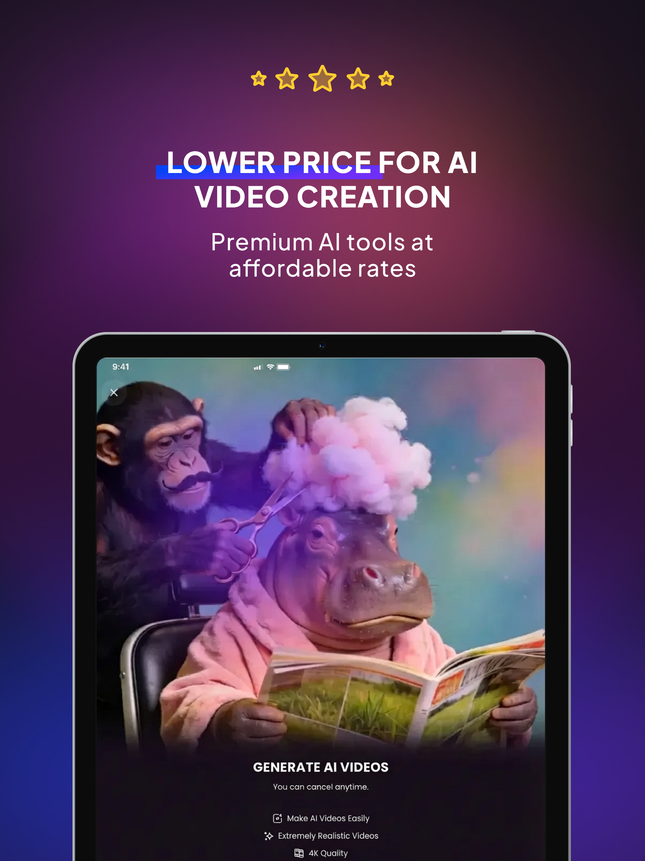 Tiger: AI Video Generator