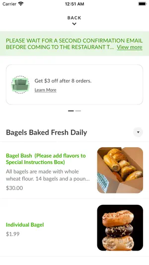 Greenfield's Bagels & Deli screenshot 3