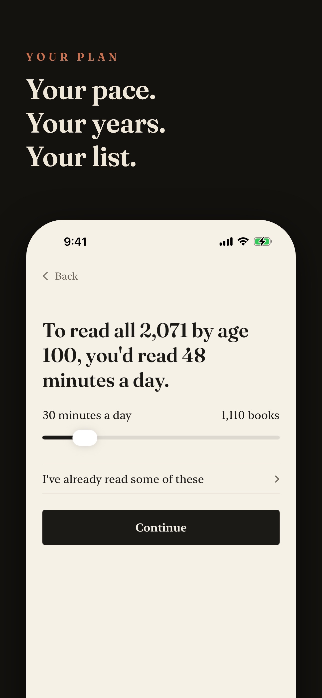 Screenshot 2 of The Great Books Reading List