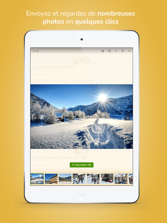 OnDonneDesNouvelles iPad screenshot 4 - Education app