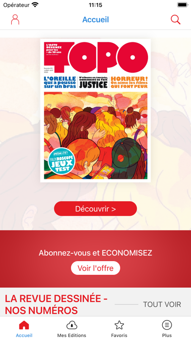 La Revue Dessinée et TOPO Screenshot
