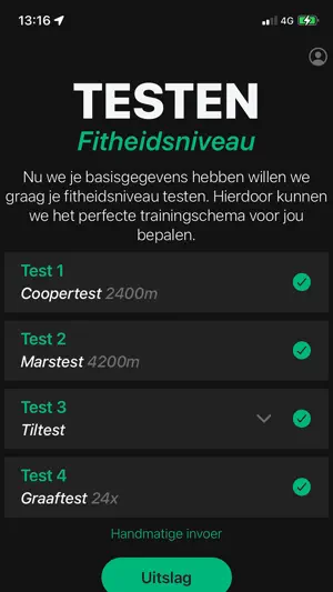 Fit voor Defensie screenshot 1