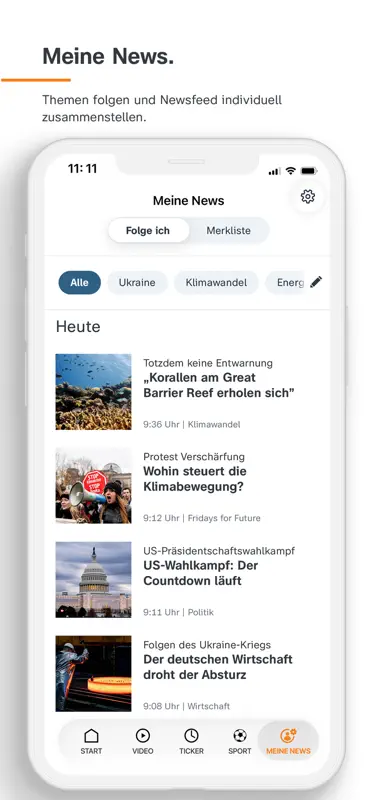 ZDFheute - Nachrichten screenshot 6 of 7