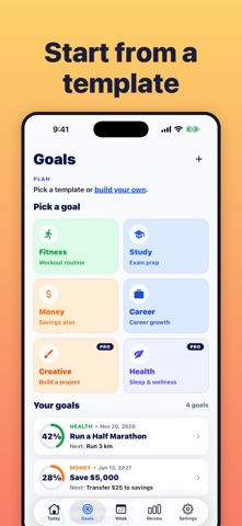 Goal Setting & Goal Tracker Screenshot 6 of 6
