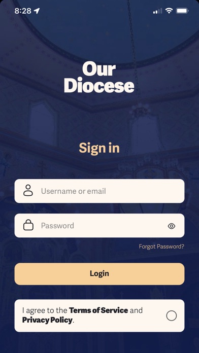 Our Diocese Screenshot