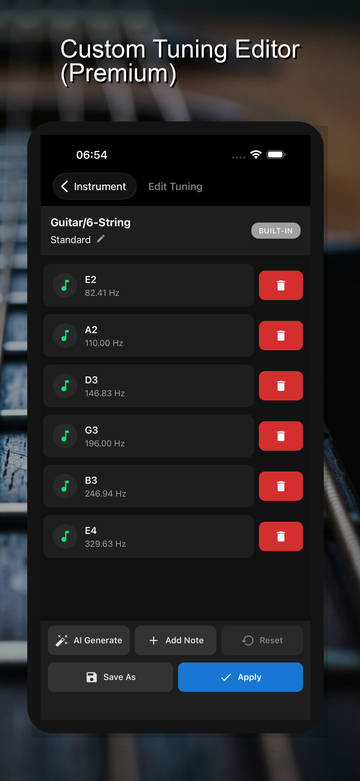 Precise Strobe Tuner:StroboPro screenshot 5