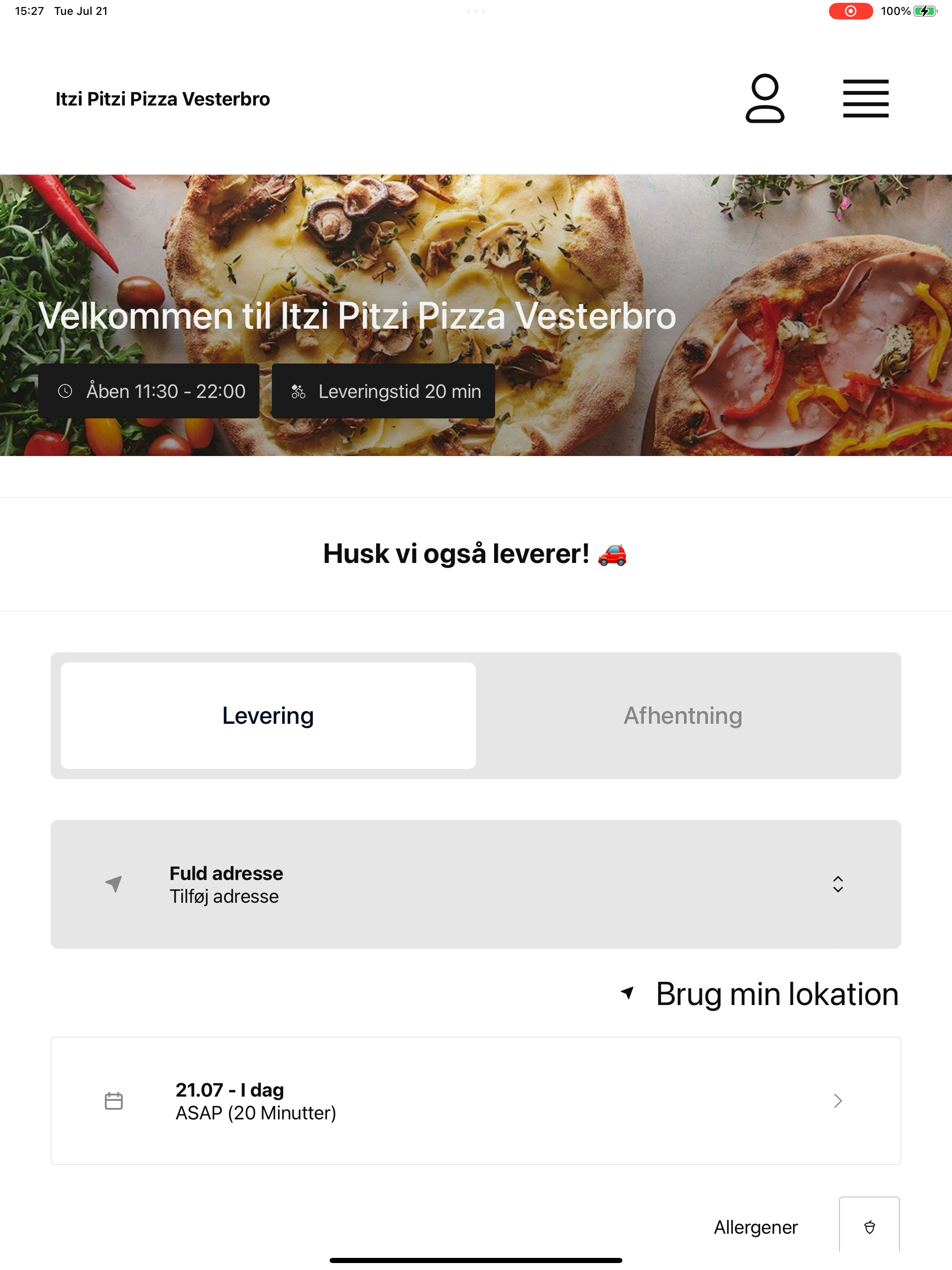 Itzi Pitzi Pizza Vesterbro screenshot 9