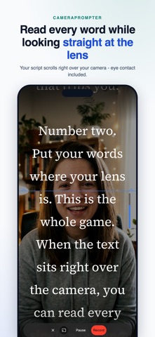 CameraPrompter Pro screenshot