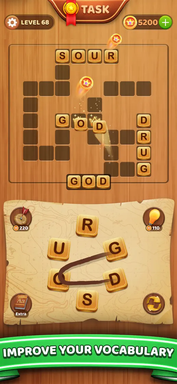 Screenshot #2 pour Word Connect: CrossWord Puzzle