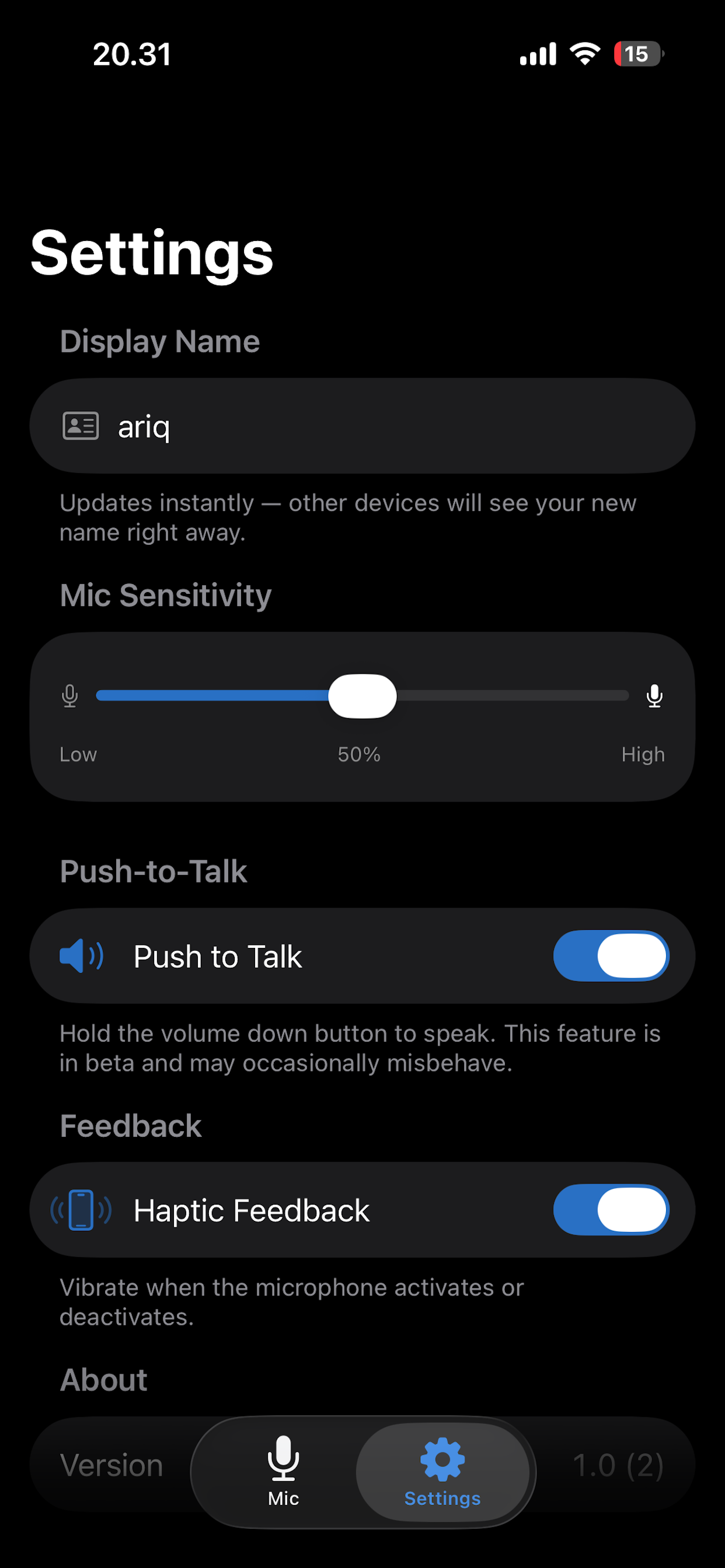 Passmic screenshot 3