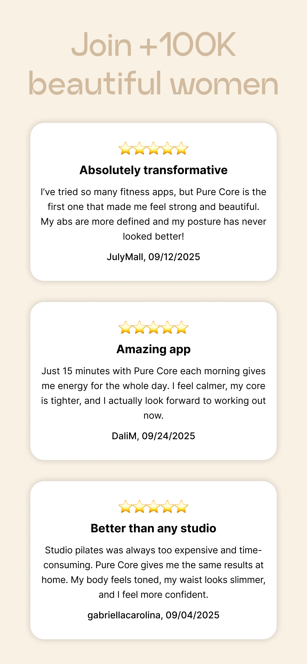 Pure Core: Home Pilates screenshot 5