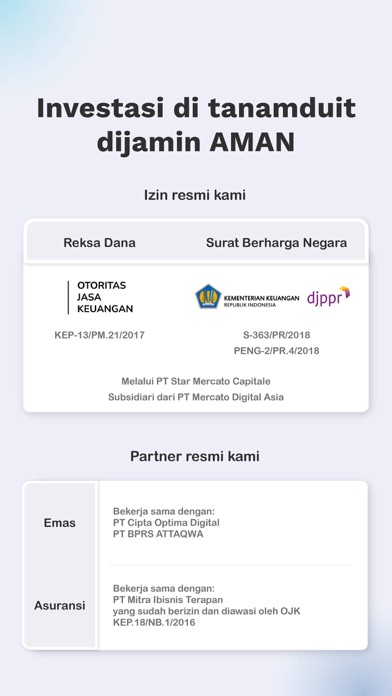 Screenshot 2 of tanamduit-Reksa Dana,SBN, Emas App