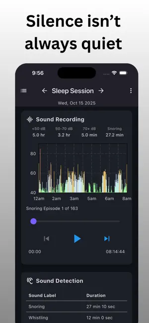 SleepKase: Snore & Sleep screenshot 3