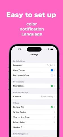 StudyLog – Study Tracker iPhone screenshot