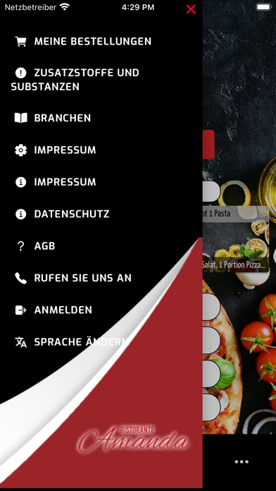 Ristorante Amanda Screenshot