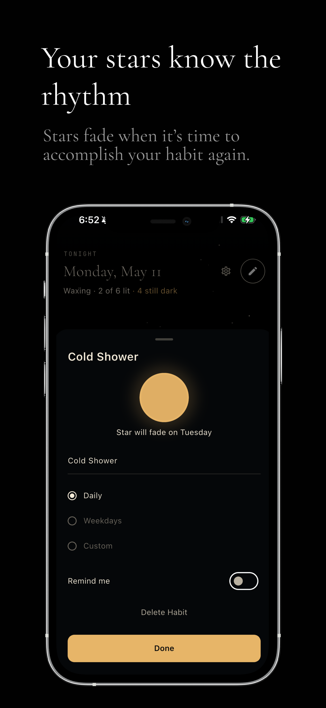 Stellar Habits