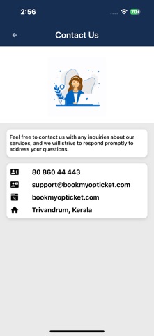 Book My OP-Ticket screenshot