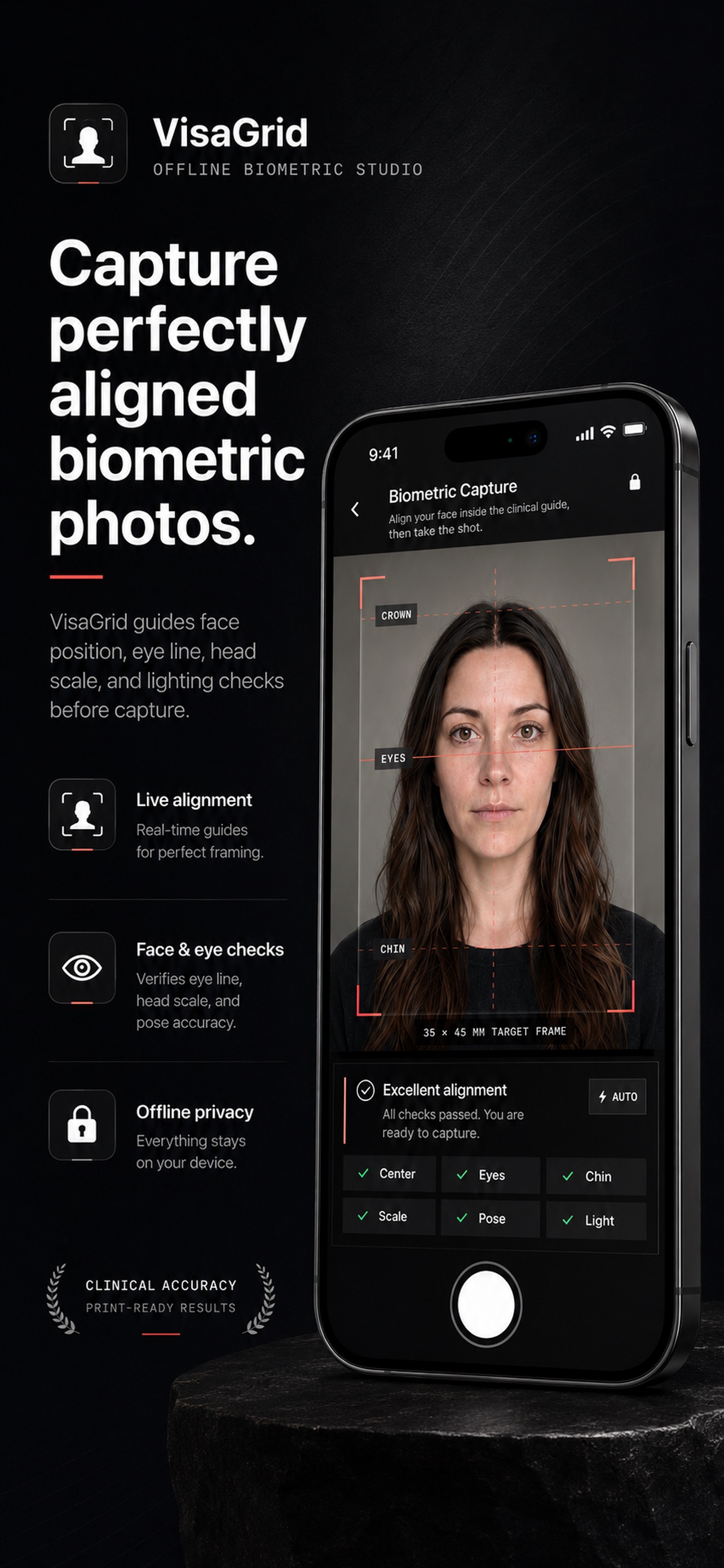 Screenshot 4 of VisaGrid: ID & Passport Photo