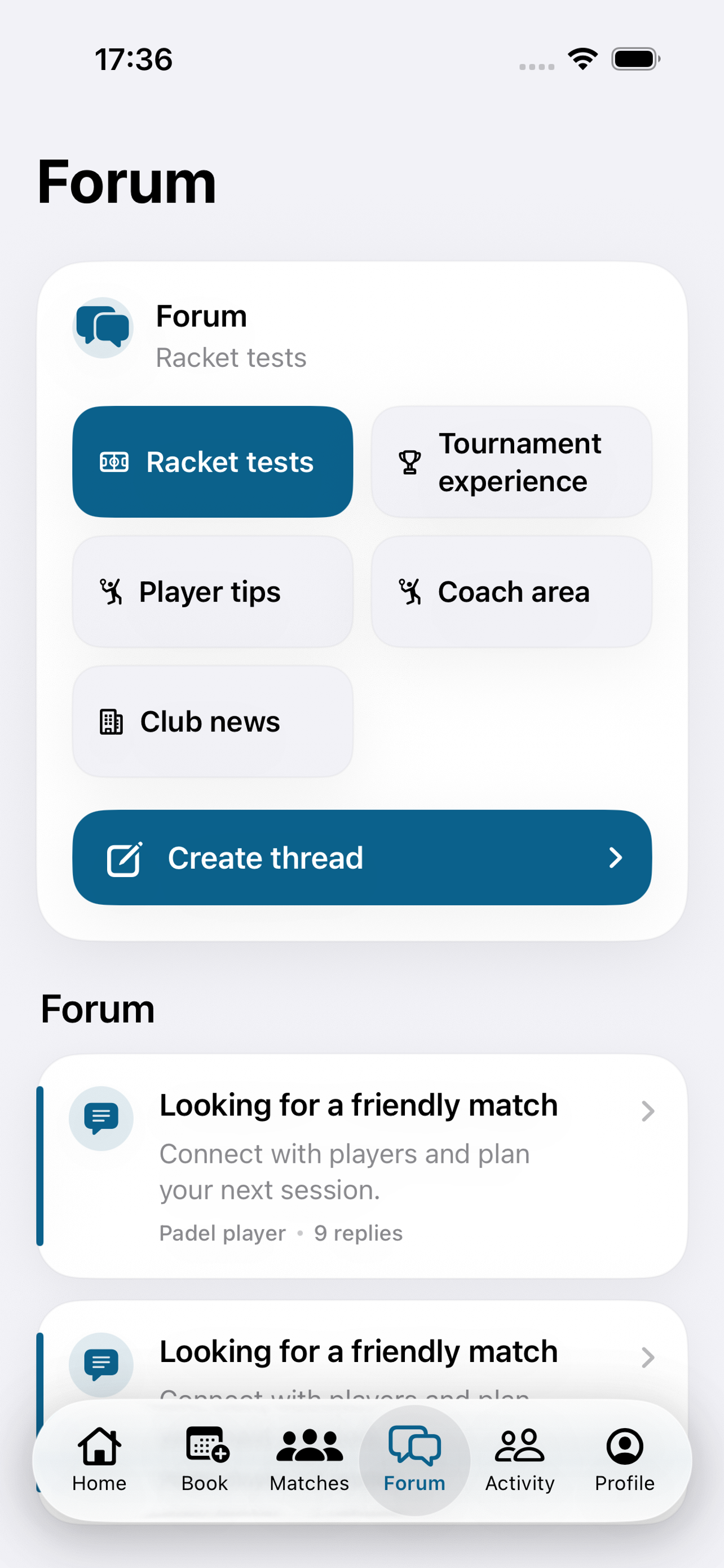 Padel Planner Austria screenshot 4