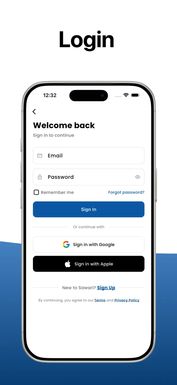 Screenshot #2 pour Sawari Customer App