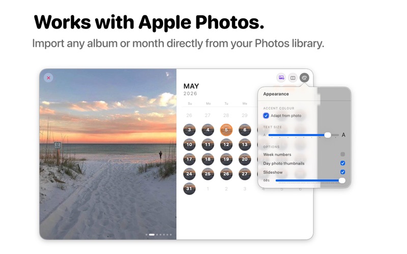 Memoir - Photo Calendar screenshot