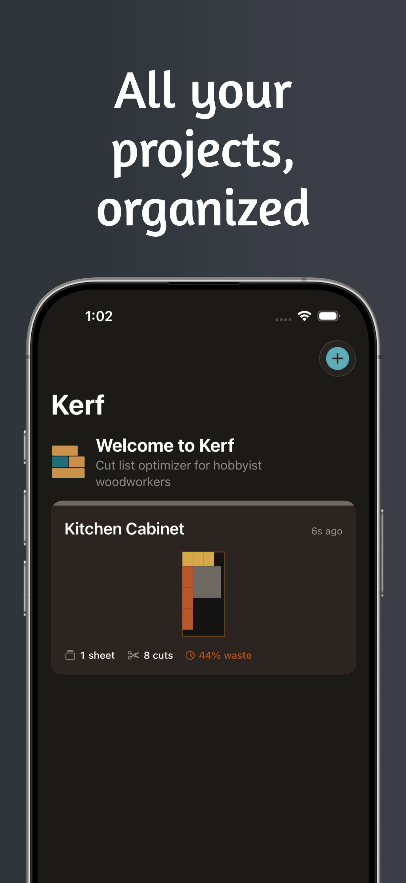 Kerf - Cut List Optimizer