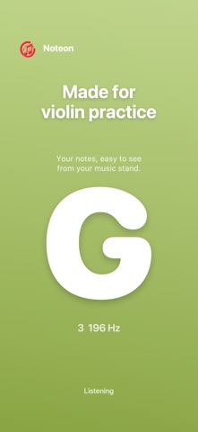 Noteon - Current Note Detector screenshot