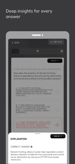Altered Security Prep: With AI iPhone Screenshot 4