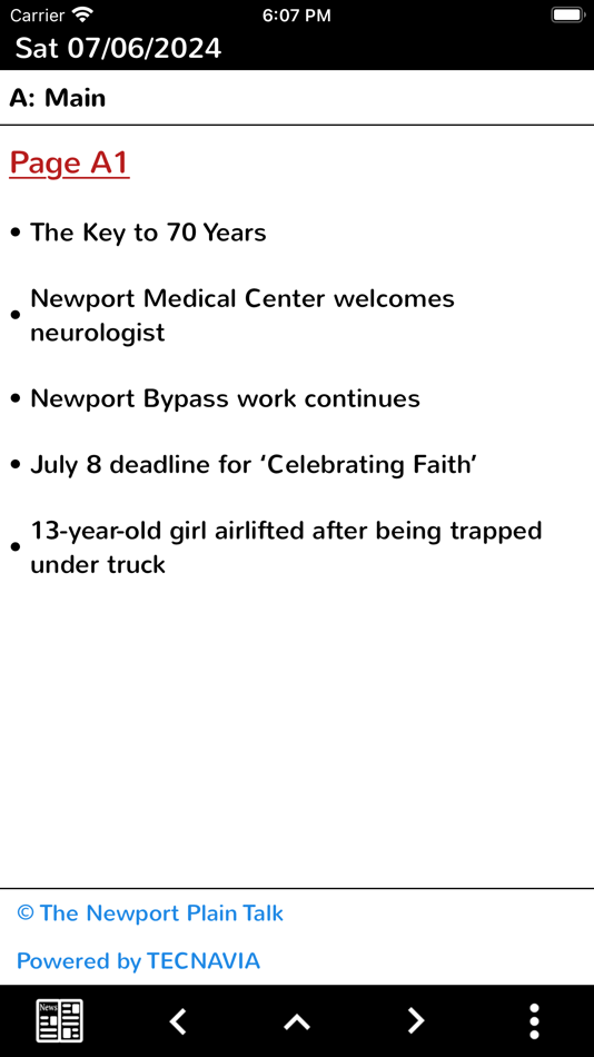 #6. The Newport Plain Talk (iOS) 由: APG East LLC
