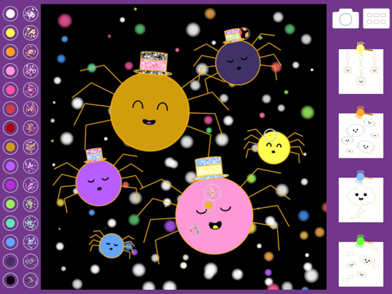 Halloween Coloring Kid Toddler iPad screenshot