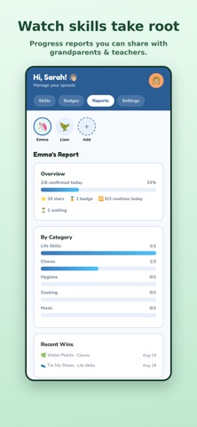 SkillSprouts: Chore Chart Screenshot 4 of 6
