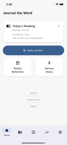 Journal the Word screenshot