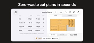 Cut List Optimizer: SawKit Screenshot 1 of 5
