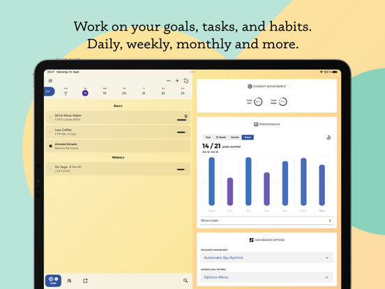 Screenshot #4 pour Habit Tracker by Goalify
