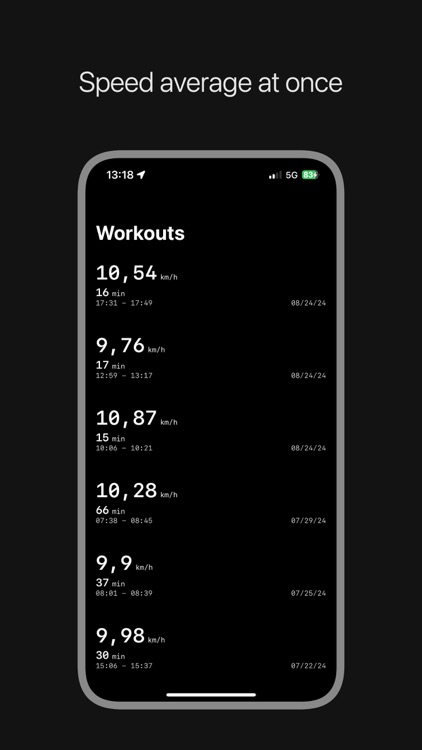 Speed Run - Track your Speed