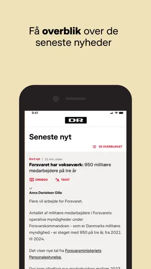 DR Nyheder screenshot 3
