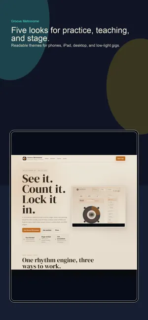 NSM Groove Metronome screenshot 1